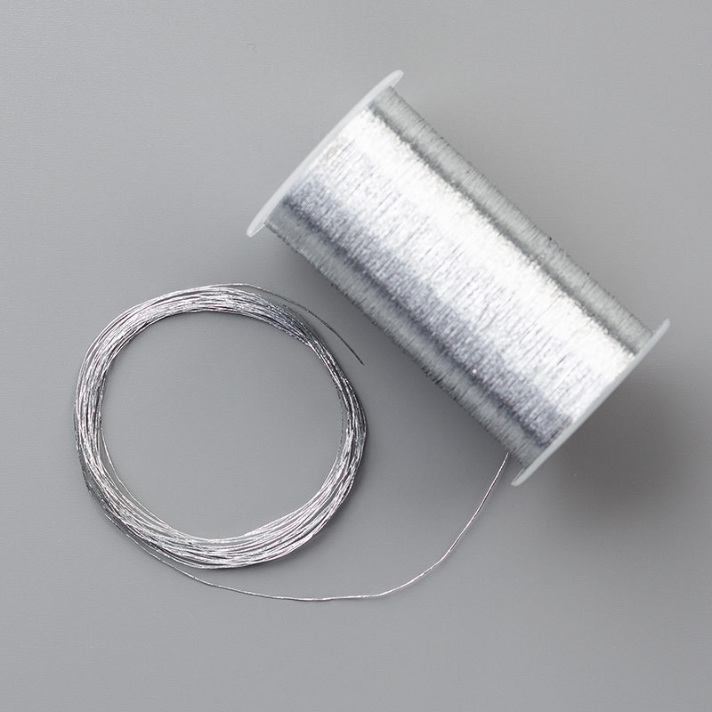 Silver Metallic Thread