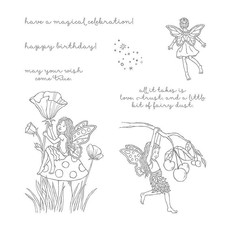Fairy Celebration Clear-Mount Stamp Set