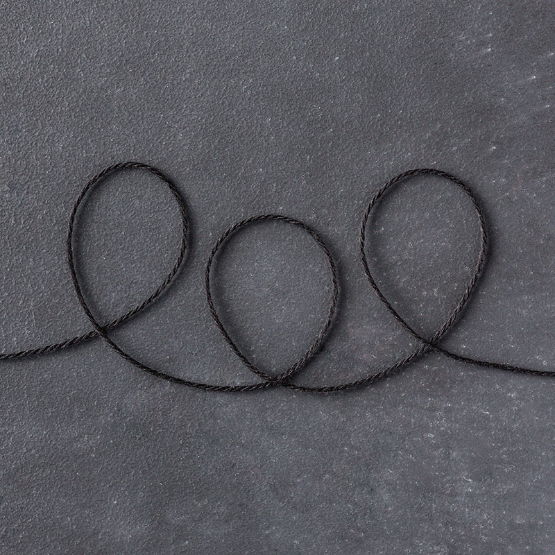 Basic Black Solid Baker's Twine