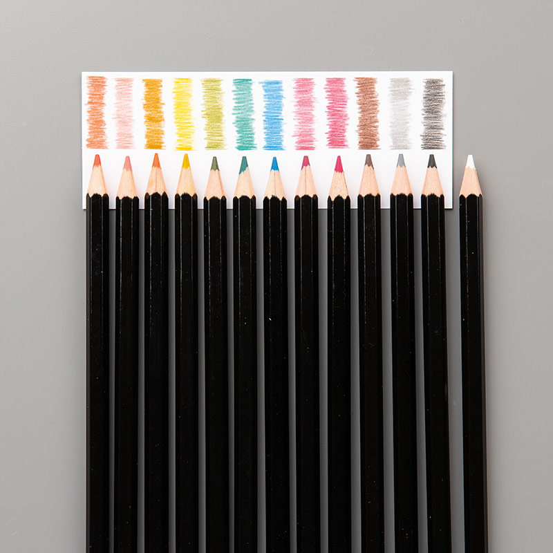 colored pencils