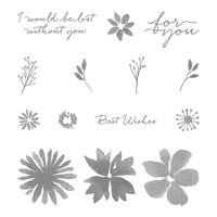 Blooms & Wishes Photopolymer Stamps