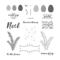 Christmas Pines Photopolymer Stamp Set