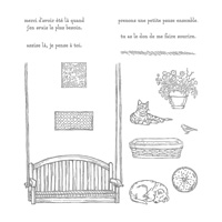 Petite Pause Photopolymer Stamp Set (French)