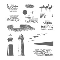 Marée Haute Photopolymer Stamp Set (French)