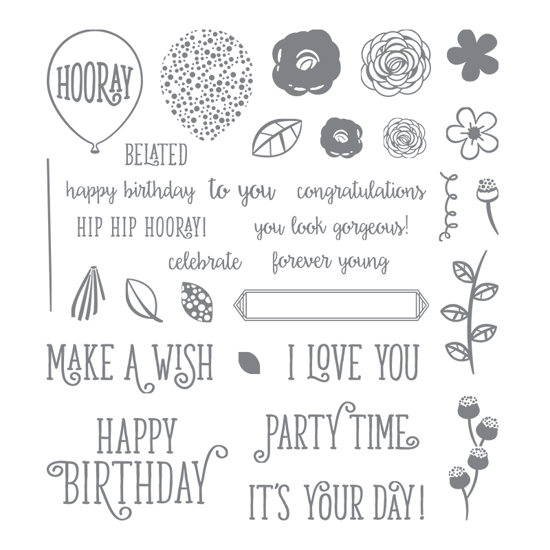 Happy Birthday Gorgeous Photopolymer Stamp Set	143662
Price: £20.00