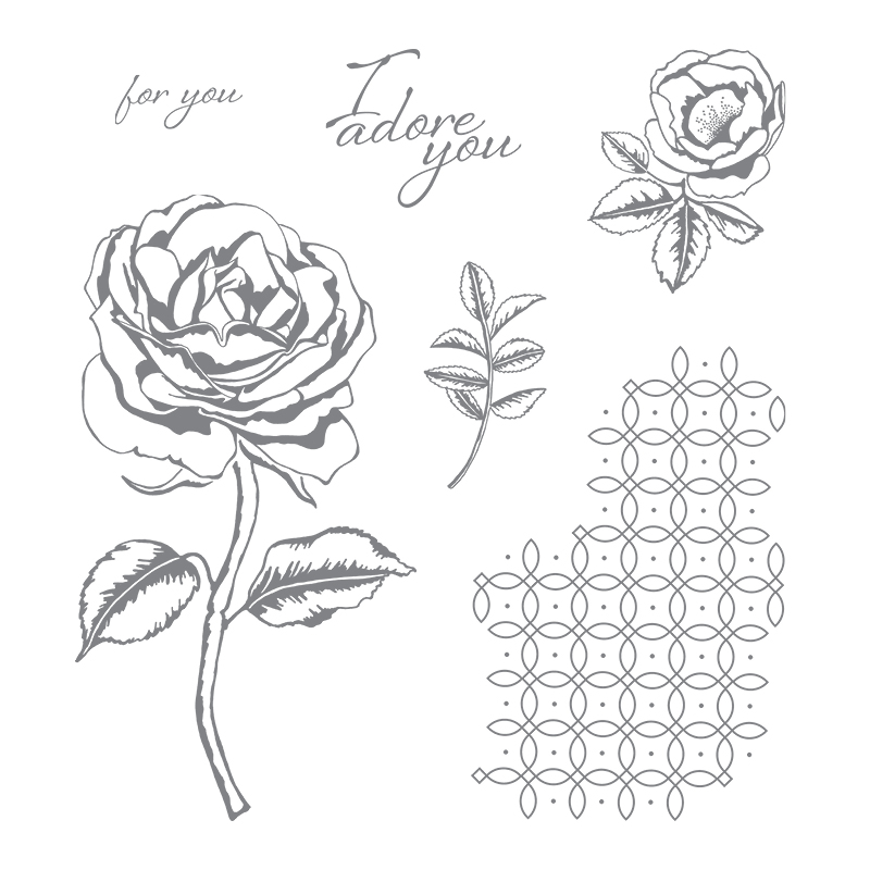 Graceful Garden Clear-Mount Stamp Set