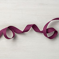 Fresh Fig 1/2 Finely Woven Ribbon