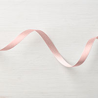 Powder Pink 3/8 Shimmer Ribbon