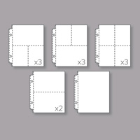 Variety Pack 6 x 8 Photo Pocket Pages