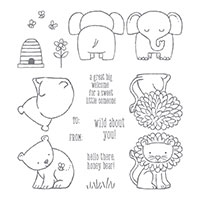 cutesy animal stamps