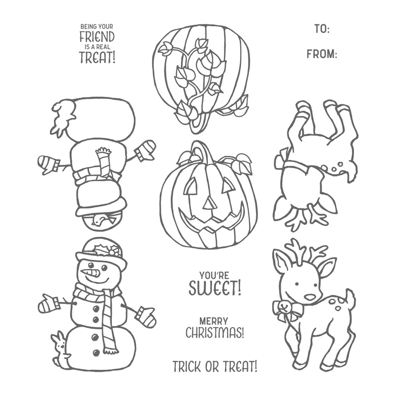 Seasonal Chums Clear-Mount Stamp Set