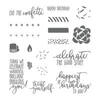 birthday celebration stamps