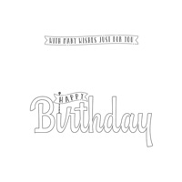 Birthday Wishes for You Clear-Mount Stamp Set
