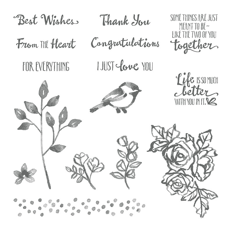 Petal Palette Clear-Mount Stamp Set