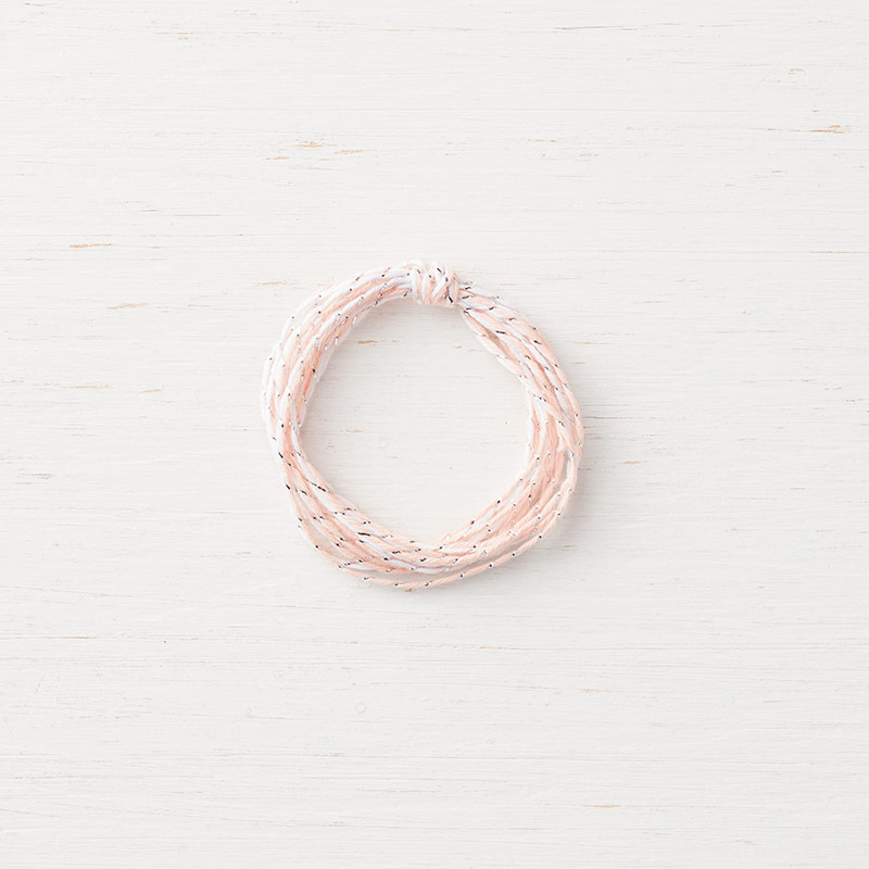 Silver & Petal Pink Baker's Twine