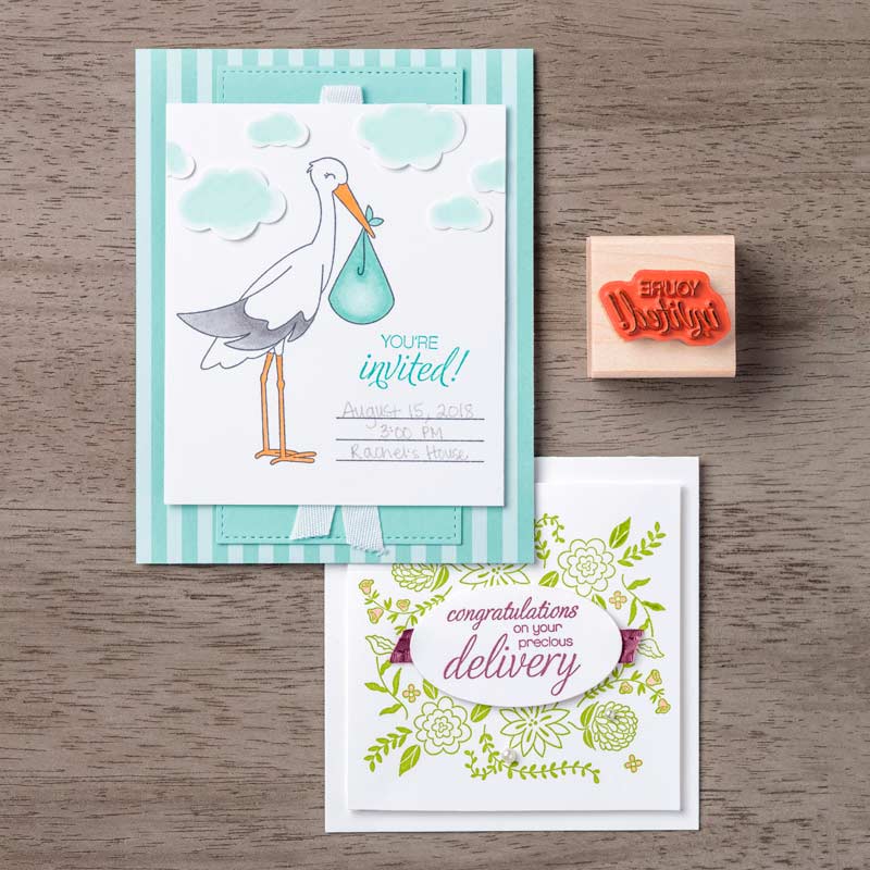 Precious Delivery Clear-Mount Stamp Set