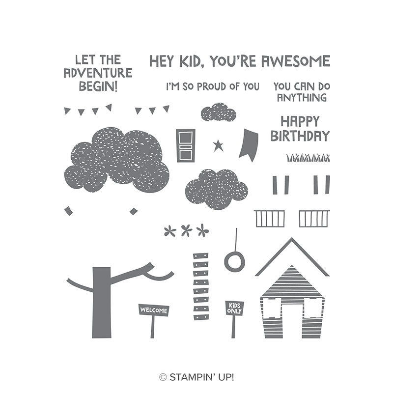 Treehouse Adventure Photopolymer Stamp Set