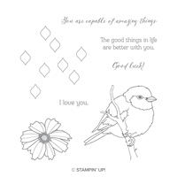Better With You Wood-Mount Stamp Set