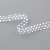 Whisper White 5/8 (1.6 cm) Polka Dot Tulle  Ribbon