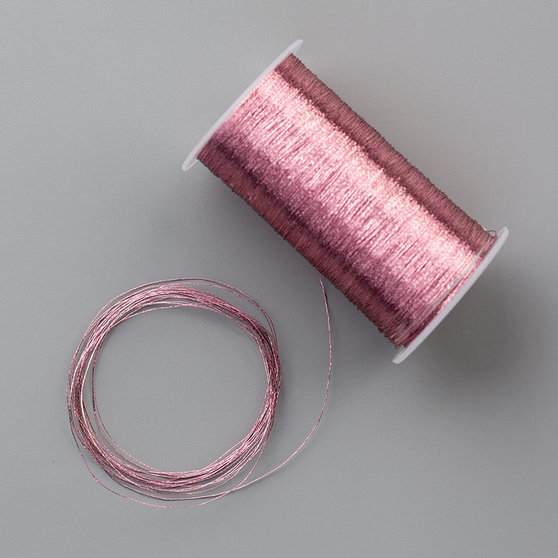 Rose Metallic Thread