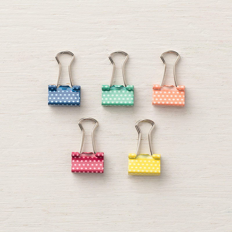 2018–2020 In Color Mini Binder Clips