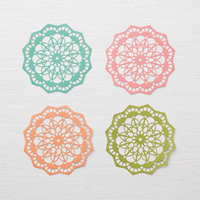 Colored Doilies