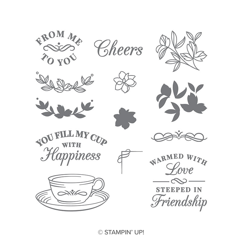 Time For Tea Photopolymer Stamp Set