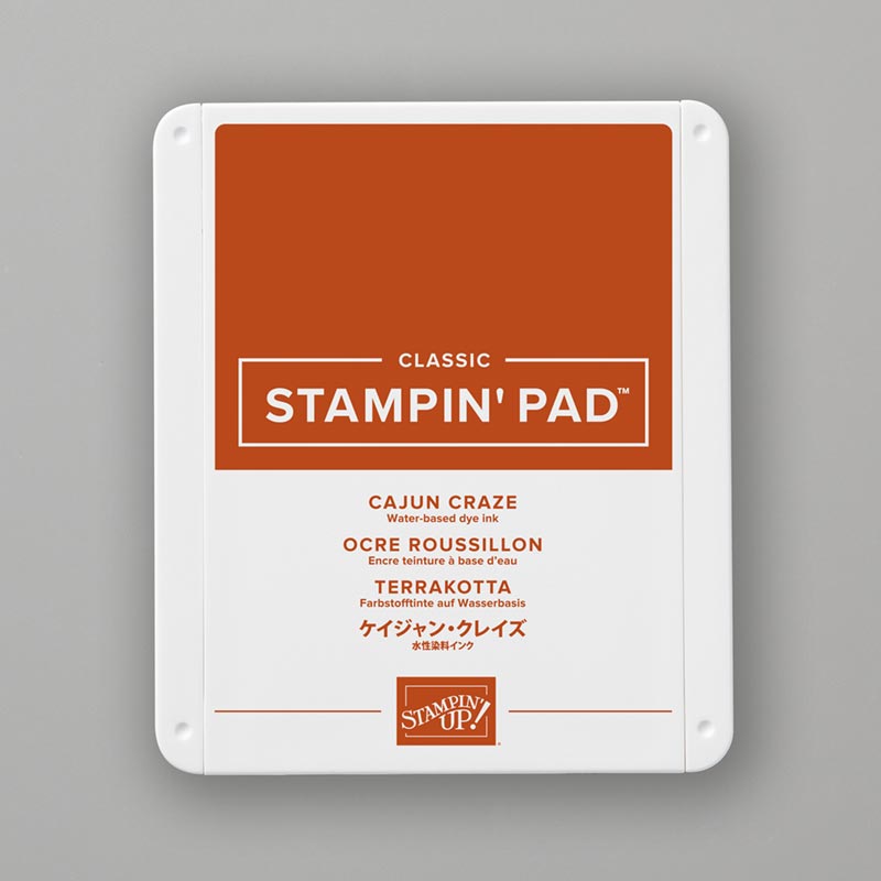 orange stamp pad