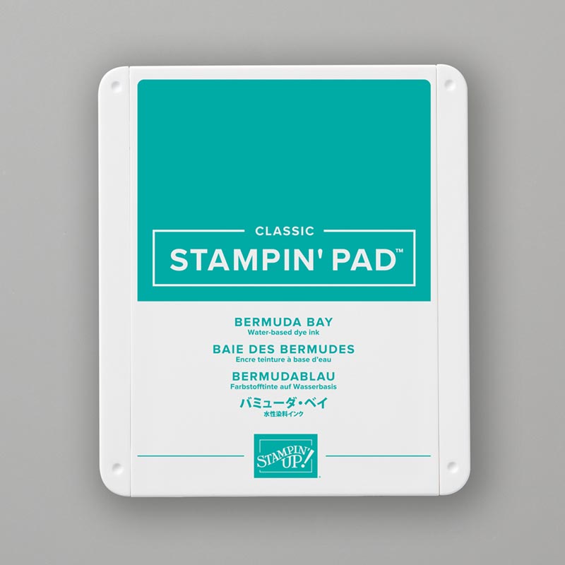 blue stamp pad