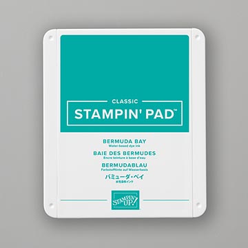 blue stamp pad