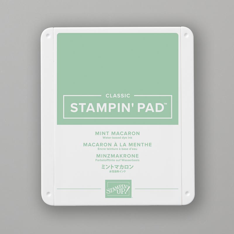 mint green stamp pad