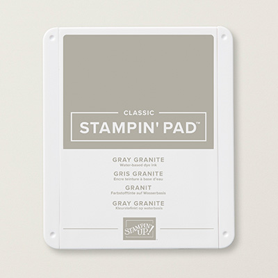 Gray Granite Classic Stampin' Pad