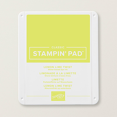 Tampon encreur Classic Stampin 'Citron Lime Twist