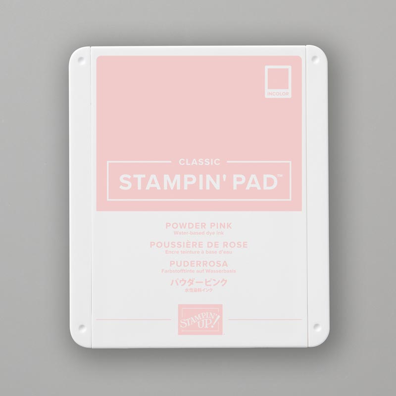 Powder Pink Classic Stampin' Pad	147147
Price: £7.00