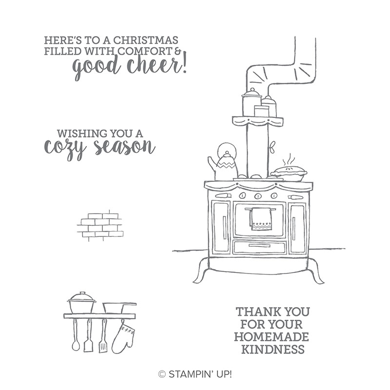 Homemade Kindness Clear-Mount Stamp Set