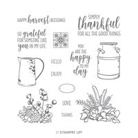 fall flowers stamp set