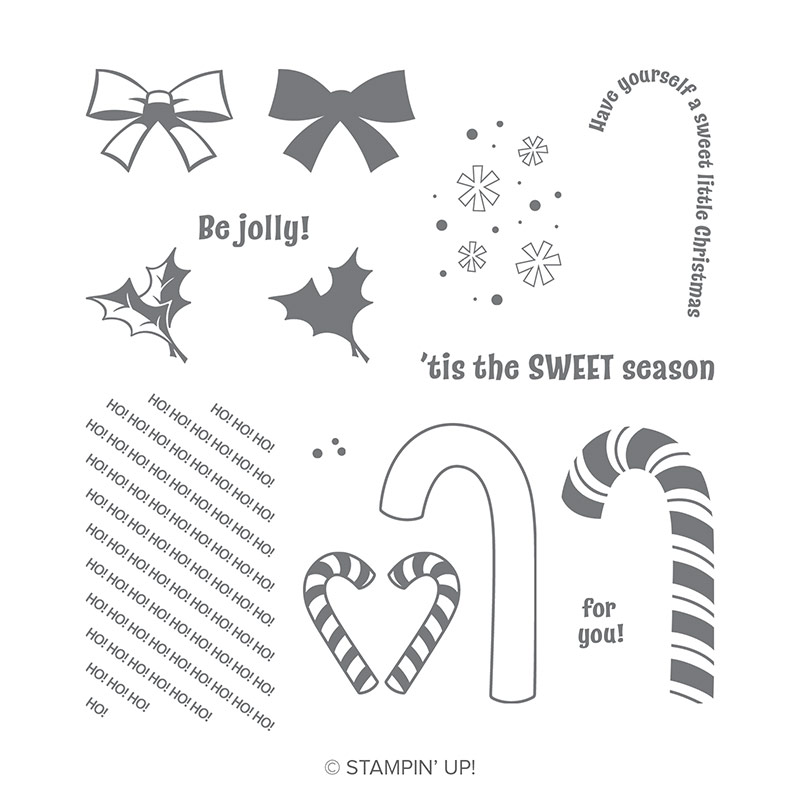 Candy Cane Season Photopolymer Stamp Set