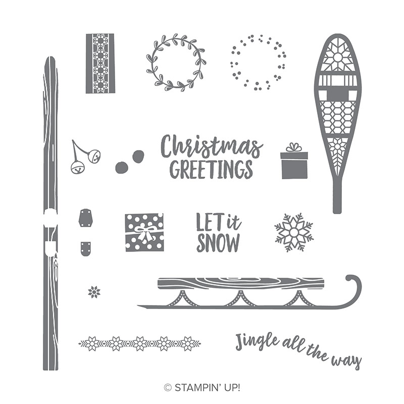 Alpine Adventure Photopolymer Stamp Set