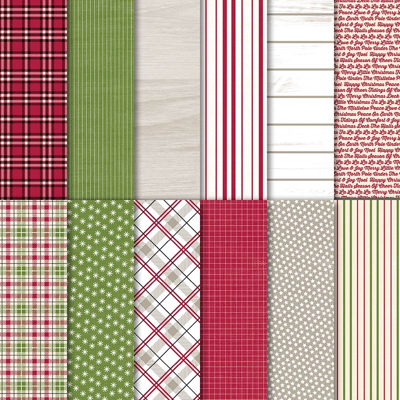 Festive Farmhouse 12" x 12" (30.5 x 30.5 cm) Designer Series Paper