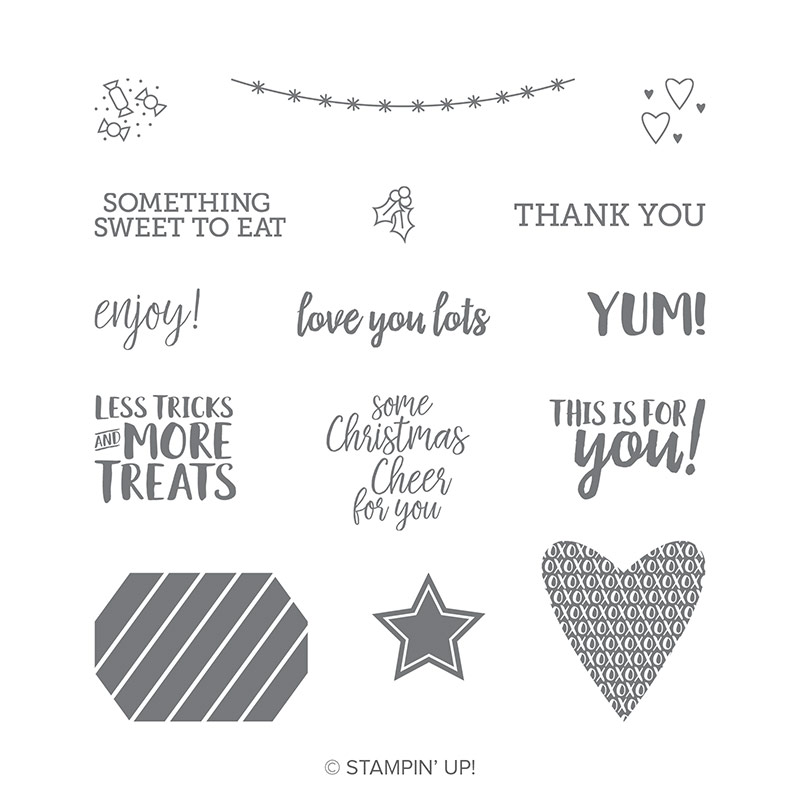Takeout Treats Clear-Mount Stamp Set
