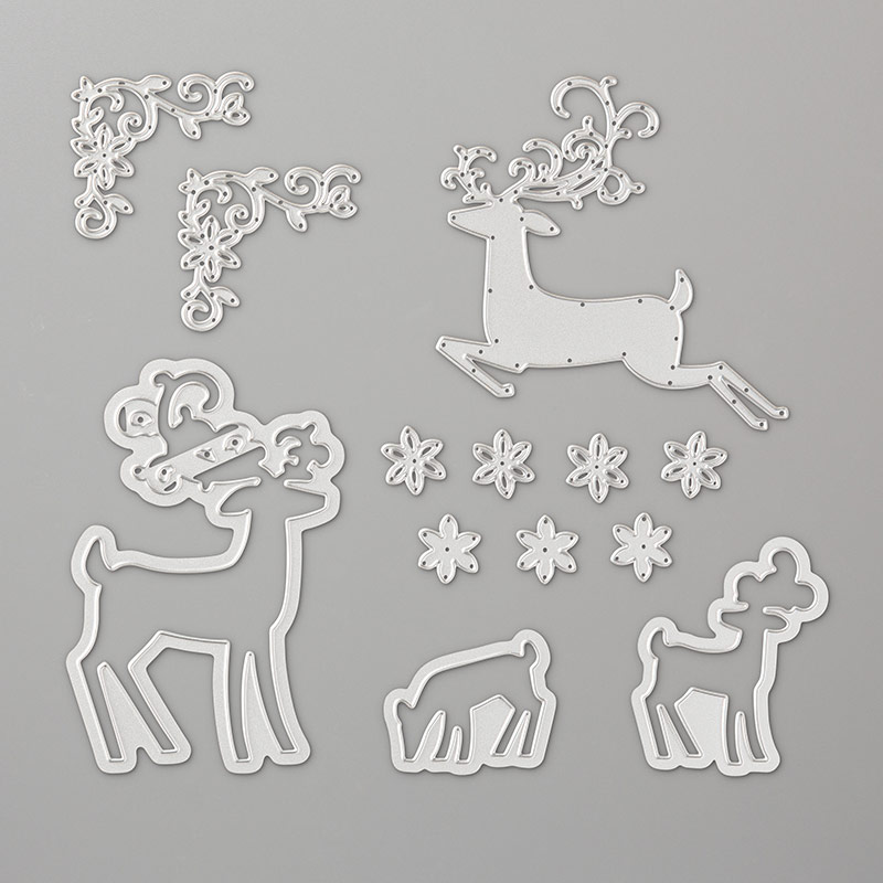 Detailed Deer Thinlits at Wild West Paper Arts