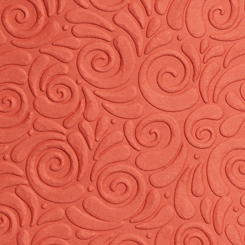 Swirls & Curls Textured Impressions Embossing Folder