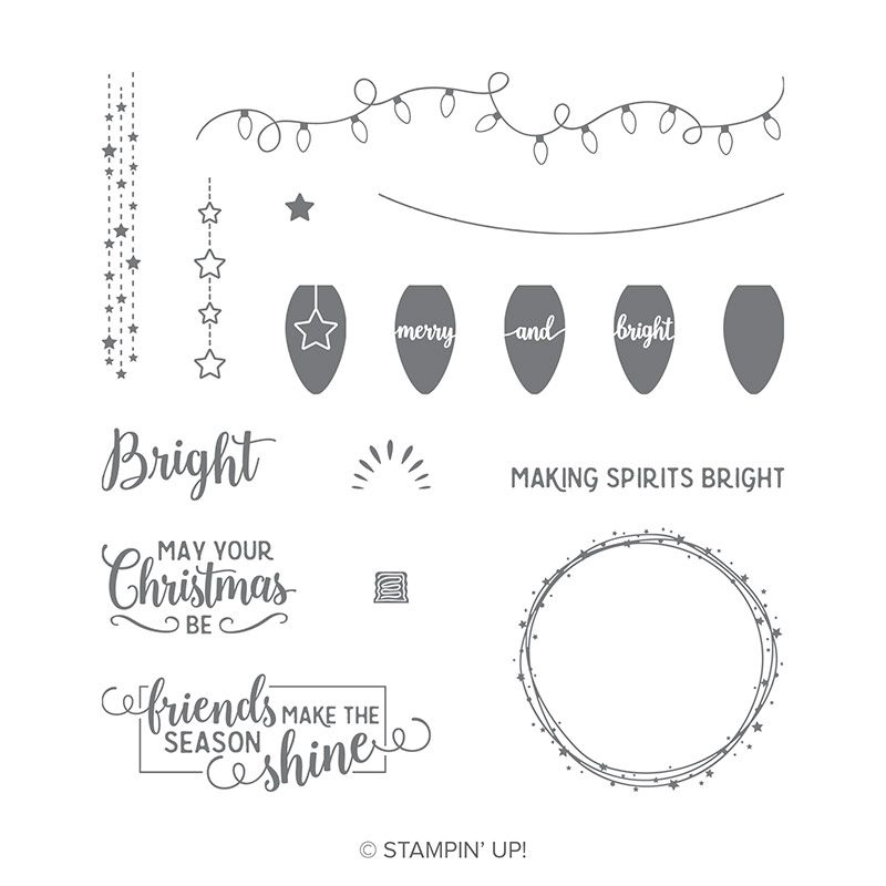 Making Christmas Bright Photopolymer Stamp Set