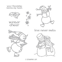 Spirited Snowmen Clear-Mount Stamp Set