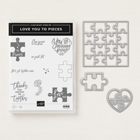 Love You to Pieces Clear-Mount Bundle