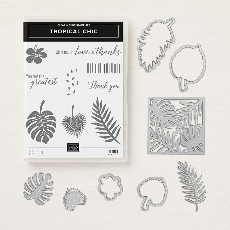 Tropical chic Clear-Mount Bundle