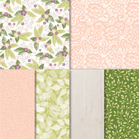 Floral Romance 12 X 12 (30.5 X 30.5 Cm) Specialty Designer Series Paper