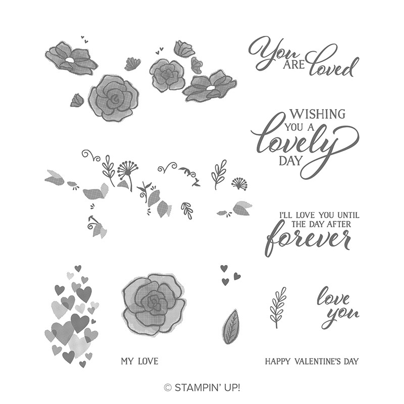 flower petals stamps