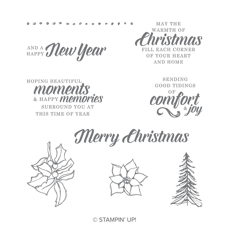 Timeless Tidings Clear-Mount Stamp Set