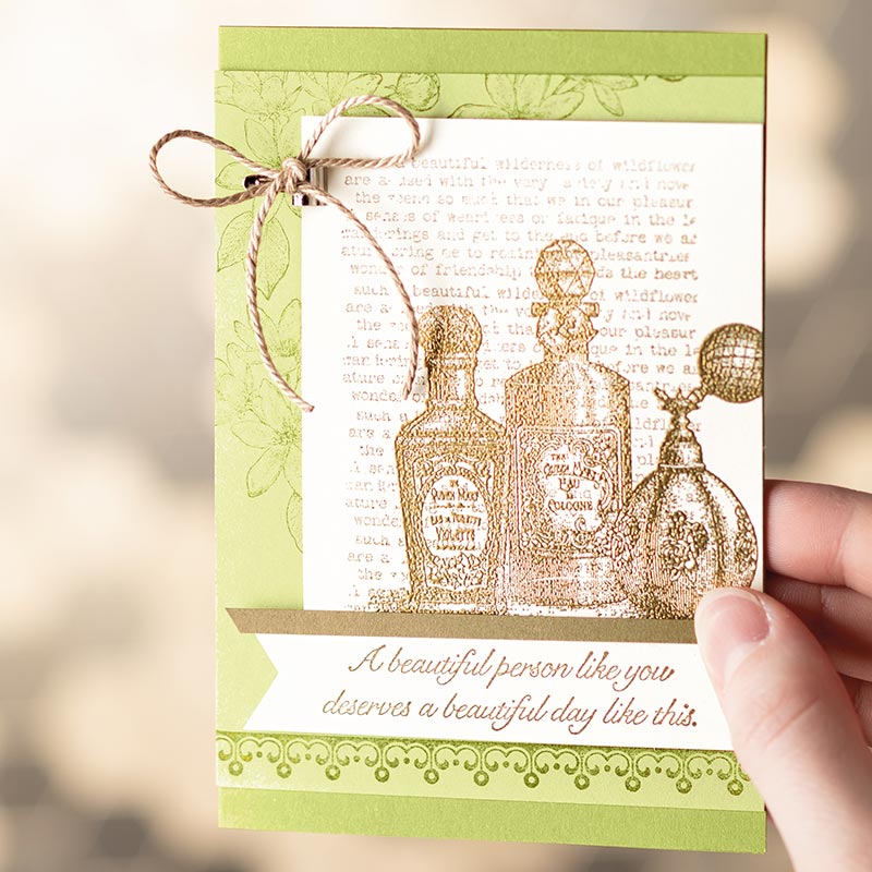FANCIFUL FRAGRANCE CLING STAMP SET